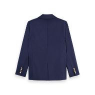 Снимка на SCOTCH&SODA WOMEN'S BOYFRIEND GABARDINE TWILL BLAZER IN NAVY