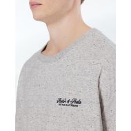 Снимка на SCOTCH&SODA MEN'S BONDED LOOSE FIT T-SHIRT IN LIGHT PASTEL GREY