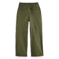 Снимка на SCOTCH&SODA WOMEN'S IVY MID-RISE WIDE-LEG CARGO PANT IN CLASSIC GREEN