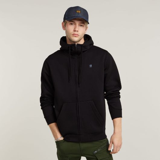 Снимка на G-STAR RAW MEN'S PREMIUM CORE HOODED ZIP SWEATER