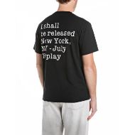 Снимка на REPLAY MEN'S JERSEY CREW-NECK T-SHIRT WITH LETTERING