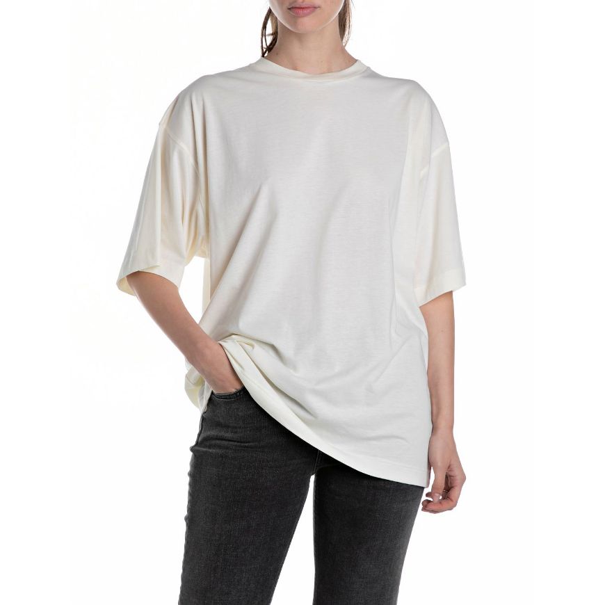 Снимка на REPLAY WOMEN'S OVERSIZED JERSEY T-SHIRT