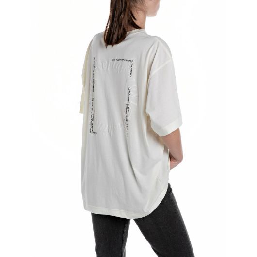 Снимка на REPLAY WOMEN'S OVERSIZED JERSEY T-SHIRT