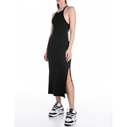 Снимка на REPLAY WOMEN'S RIBBED SLIM-FIT MIDI DRESS