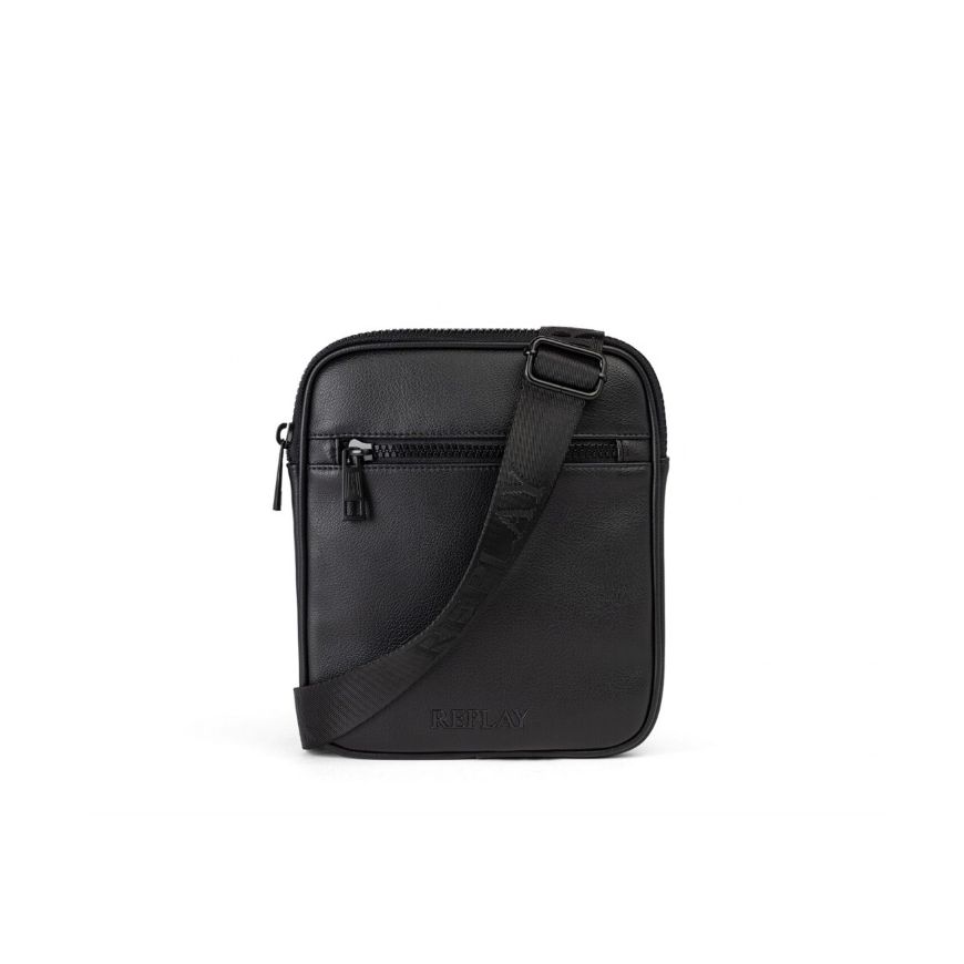 Снимка на REPLAY MEN'S HAMMERED-EFFECT PU CROSSBODY BAG