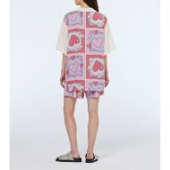 Снимка на SCOTCH&SODA WOMEN'S BURTON MORRIS SHIRT IN BURTON MORRIS HEART PRINT