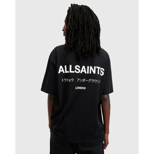 Снимка на ALLSAINTS МЪЖКА OVERSIZED ТЕНИСКА UNDERGROUND С КРЪГЛА ЯКА