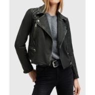 Снимка на ALLSAINTS ДАМСКО КОЖЕНО ЯКЕ CARGO DISTRESSED BIKER