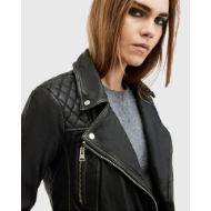 Снимка на ALLSAINTS ДАМСКО КОЖЕНО ЯКЕ CARGO DISTRESSED BIKER