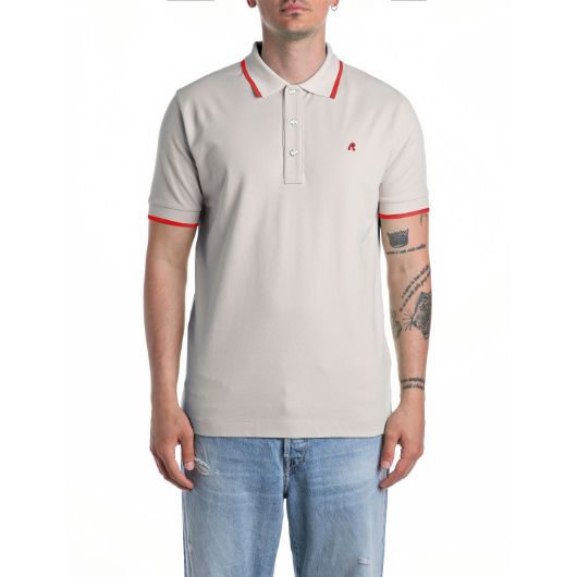 Снимка на REPLAY MEN'S POLO-SHIRT WITH CONTRASTING DETAILS