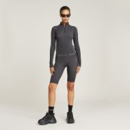 Снимка на G-STAR ДАМСКИ SEAMLESS ZIP ТОП В СИВО