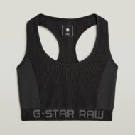 Снимка на G-STAR ДАМСКИ ТОП SEAMLESS RACERBACK TOP В ЧЕРНО