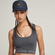 Снимка на G-STAR ДАМСКИ ТОП SEAMLESS RACERBACK TOP В СИВО