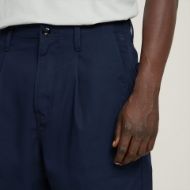 Снимка на G-STAR МЪЖКИ ПАНТАЛОН PLEATED CHINO RELAXED TAPERED В ТЪМНОСИНЬО