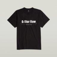 Снимка на G-STAR МЪЖКА БЛУЗА С КЪС РЪКАВ SYMBOLS PRINT LOOSE В ЧЕРНО 6