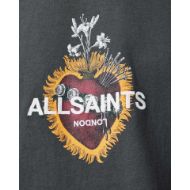 Снимка на ALLSAINTS МЪЖКА ТЕНИСКА HEARTFELT С КЪС РЪКАВ И КРЪГЛА ЯКА