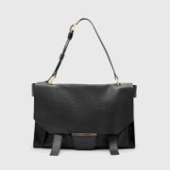 Picture of ALLSAINTS WOMEN'S URSA GRAIN SATCHEL BAG 1