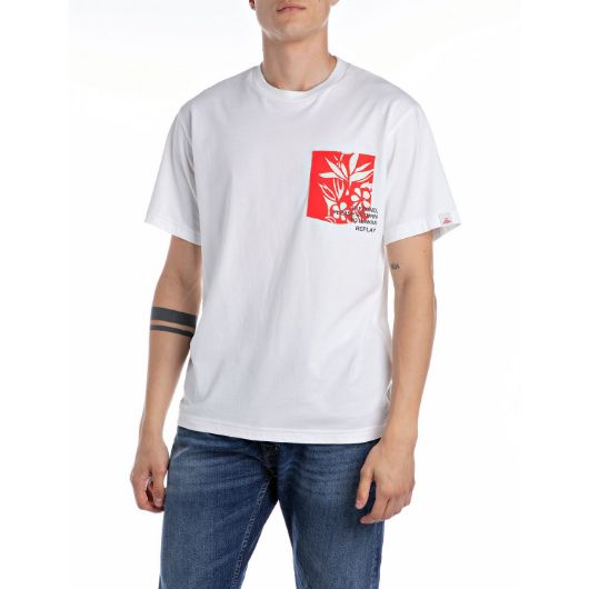 Снимка на REPLAY MEN'S JERSEY T-SHIRT WITH PRINTS