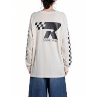 Снимка на REPLAY WOMEN'S LONG-SLEEVED JERSEY T-SHIRT WITH PRINTS