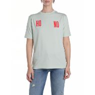 Снимка на REPLAY WOMEN'S REGULAR-FIT JERSEY T-SHIRT WITH PRINT