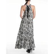 Снимка на REPLAY WOMEN'S MAXI DRESS IN ALL-OVER PRINTED VISCOSE