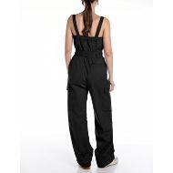 Снимка на REPLAY WOMEN'S WIDE-LEG JUMPSUIT IN LIGHT COMFORT COTTON TWILL