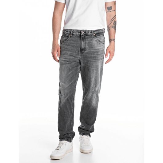 Снимка на REPLAY MEN'S SANDOT TAPERED-FIT JEANS IN 11 OZ COMFORT DENIM