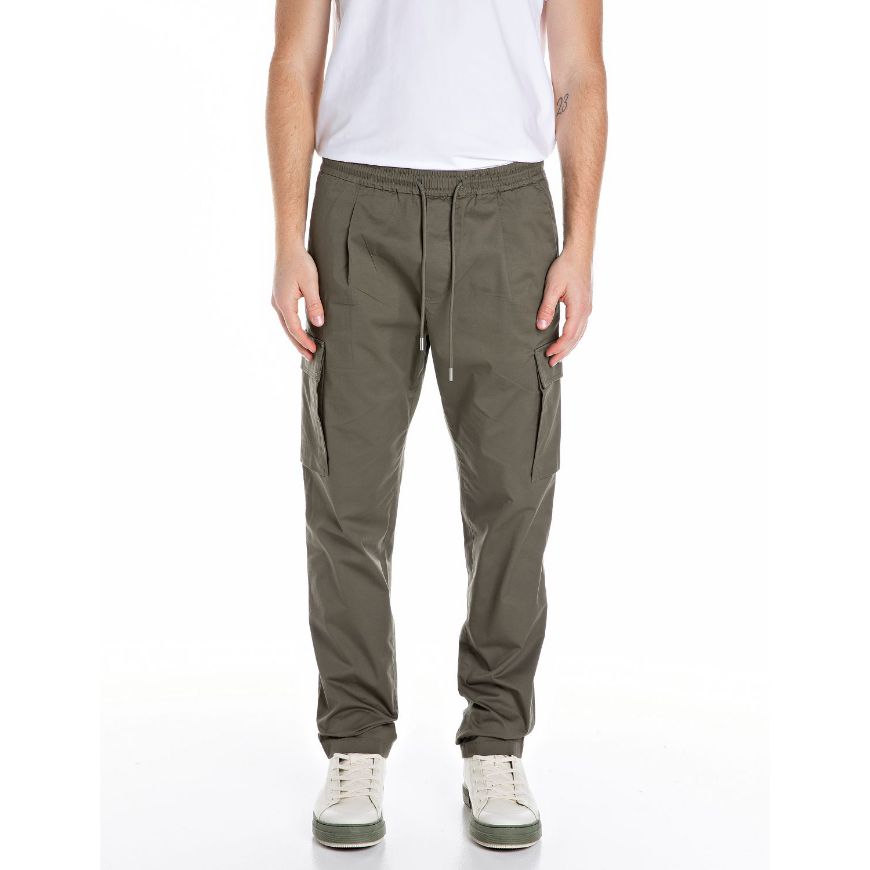 Снимка на REPLAY MEN'S TWILL CARGO JOGGERS