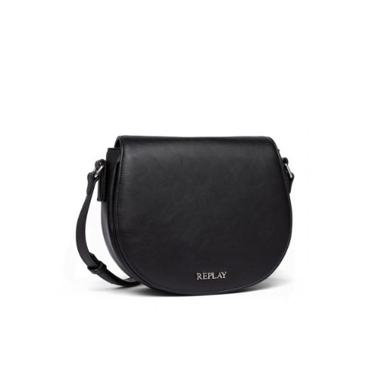 Снимка на REPLAY WOMEN'S SOLID-COLOUR SADDLE BAG