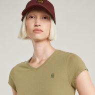 Снимка на G-STAR ДАМСКИ ТОП EYBEN SLIM V-NECK 2.0 В ЗЕЛЕНО