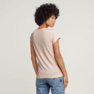 Снимка на G-STAR ДАМСКИ ТОП EYBEN SLIM V-NECK 2.0 В РОЗОВО