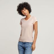 Снимка на G-STAR ДАМСКИ ТОП EYBEN SLIM V-NECK 2.0 В РОЗОВО