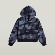 Снимка на G-STAR ДАМСКИ СУИТШЪРТ SPRAYED LETTERS LOOSE HOODED SWEATER В КОМБИНАЦИЯ