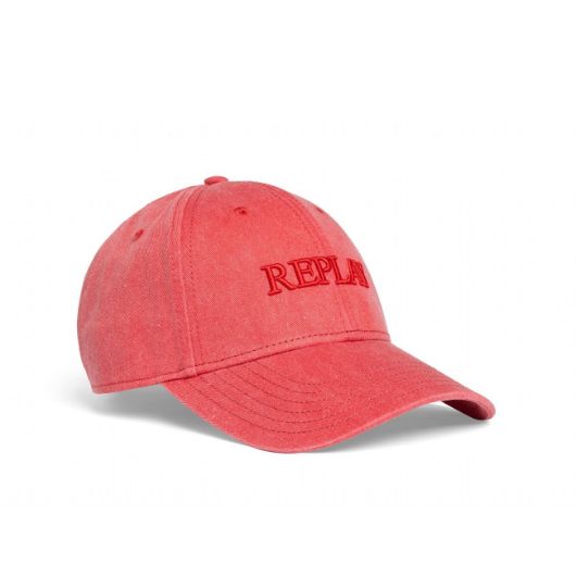 Снимка на REPLAY UNISEX WASHED BASEBALL CAP WITH LETTERING