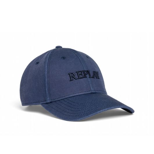 Снимка на REPLAY UNISEX WASHED BASEBALL CAP WITH LETTERING