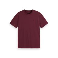 Снимка на SCOTCH&SODA MEN'S SEASONAL CORE - LOGO REGULAR FIT T-SHIRT IN RED