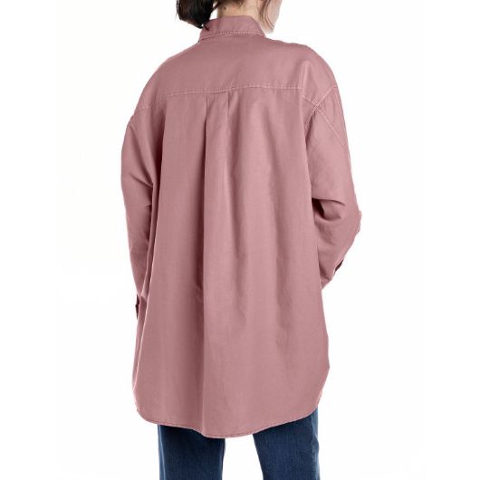 Снимка на REPLAY WOMEN'S LONG COTTON LINEN SHIRT