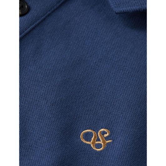 Снимка на SCOTCH&SODA MEN'S SEASONAL CORE - COTTON PIQUE REGULAR FIT POLO IN NAVY