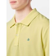 Снимка на SCOTCH&SODA MEN'S SEASONAL CORE - COTTON PIQUE REGULAR FIT POLO IN BRIGHT YELLOW