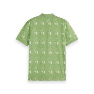 Снимка на SCOTCH&SODA MEN'S MICRO AOP REGULAR FIT POLO IN ALLIGATOR