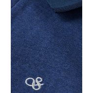 Снимка на SCOTCH&SODA MEN'S MELANGE REGULAR FIT POLO IN NAVY