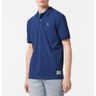 Снимка на SCOTCH&SODA MEN'S MELANGE REGULAR FIT POLO IN NAVY