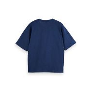 Снимка на SCOTCH&SODA MEN'S LOOSE FIT APPLIQUE T-SHIRT IN NAVY