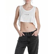 Снимка на REPLAY WOMEN'S CROP TOP WITH LOGO