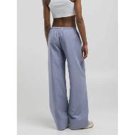 Снимка на REPLAY WOMEN'S WIDE-LEG TROUSERS IN COTTON LINEN