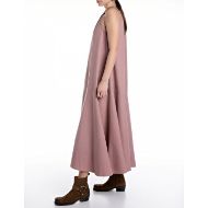 Снимка на REPLAY WOMEN'S MAXI DRESS IN COTTON LINEN BLEND