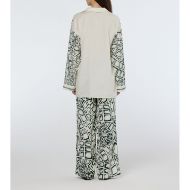 Снимка на SCOTCH&SODA WOMEN'S OVERSIZED PLACED PRINT SHIRT IN NIEUW AMSTERDAM CITY SOFT ICE