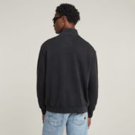 Снимка на G-STAR МЪЖКИ СУИТШЪРТ WASHED HALF ZIP RELAXED SWEATER В ЧЕРНО