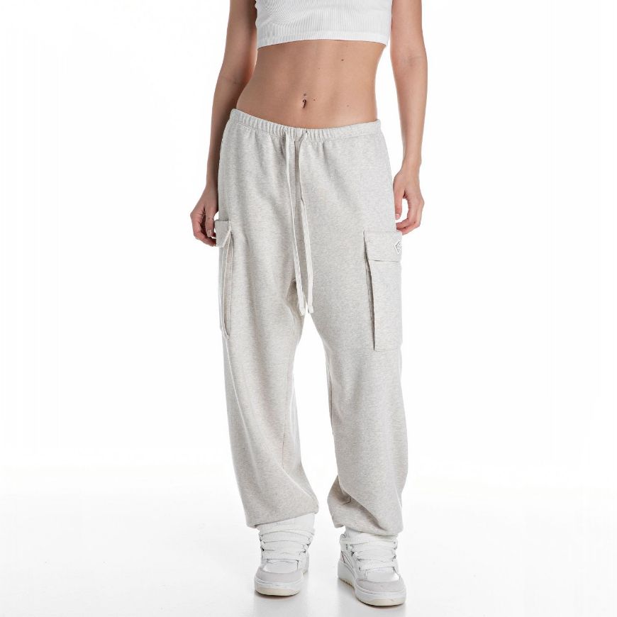 Снимка на REPLAY WOMEN'S WIDE-LEG JOGGERS IN COTTON FRENCH TERRY FLEECE