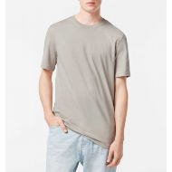 Снимка на SCOTCH&SODA MEN'S SEASONAL CORE - REGULAR FIT LOGO T-SHIRT IN LIGHT PASTEL GREY